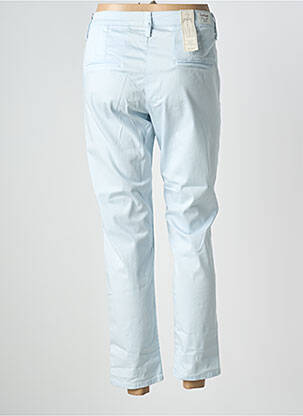 Pantalon 7/8 stretch taille normale bleu KANOPE femme