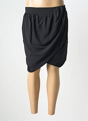 Jupe mi-longue coupe droite noir MOLLY BRACKEN femme