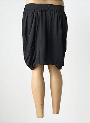 Jupe mi-longue coupe droite noir MOLLY BRACKEN femme