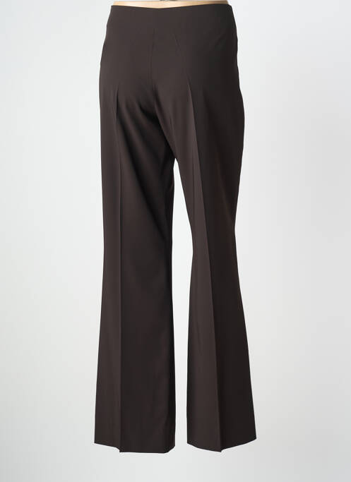 Pantalon droit stretch taille normale noir ENTRACTE femme