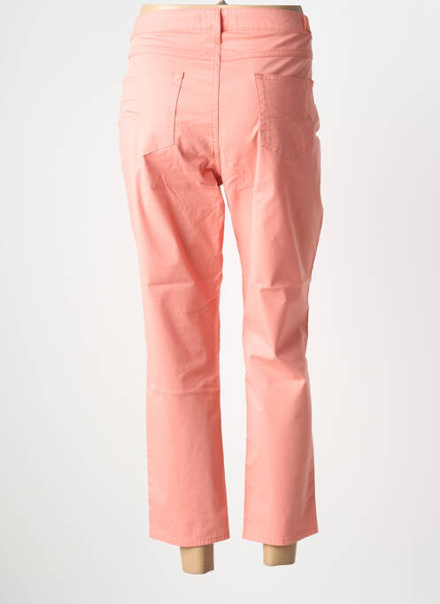 Pantalon 7/8 stretch taille normale orange KANOPE femme
