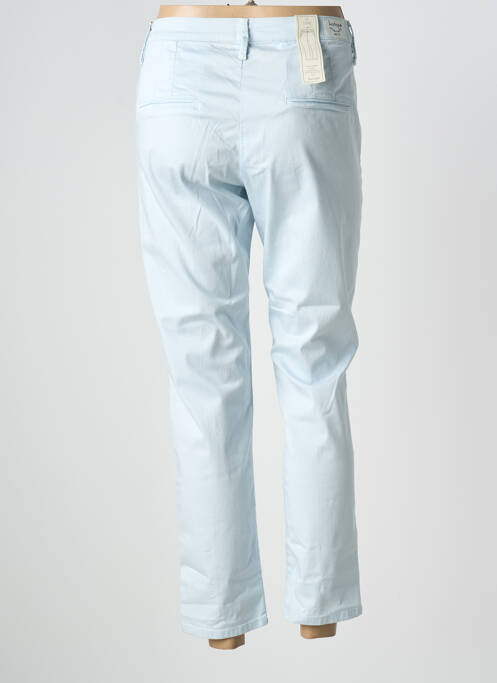 Pantalon 7/8 stretch taille normale bleu KANOPE femme
