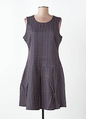 Robe courte sans manche sans manche noir LILI SIDONIO femme