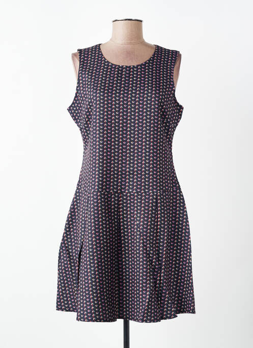 Robe courte sans manche sans manche noir LILI SIDONIO femme