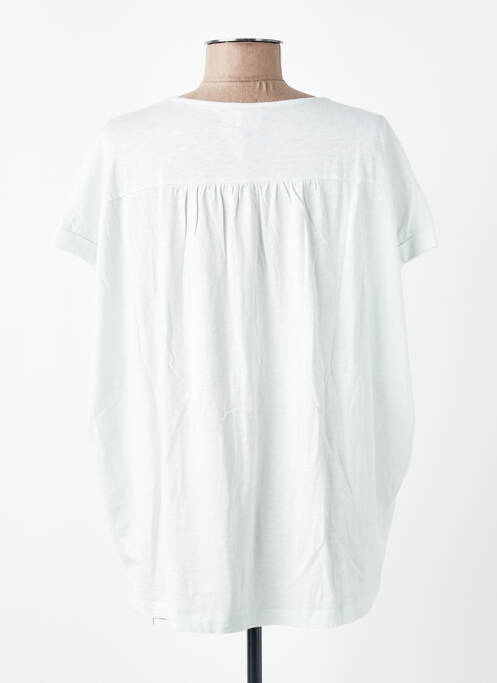 T-shirt coupe droite manches courtes bleu DES PETITS HAUTS femme