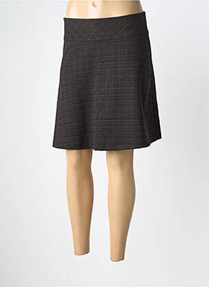 Jupe courte coupe droite noir STREET ONE femme
