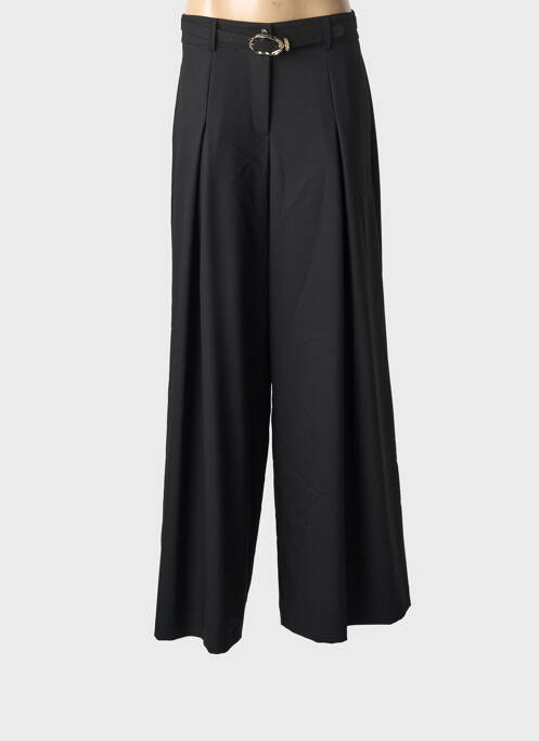 Pantalon large tissage popeline taille normale noir IMPERIAL femme