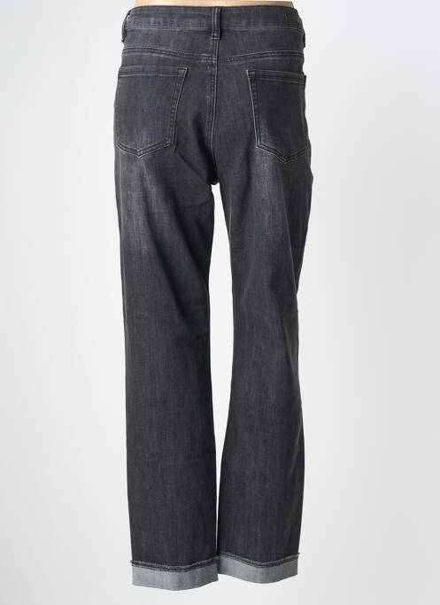 Jeans coupe droite stretch taille normale gris GEISHA femme