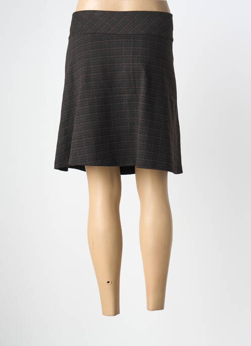 Jupe courte coupe droite noir STREET ONE femme