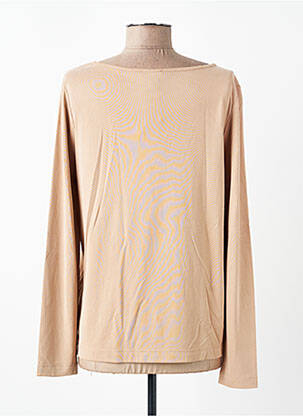 T-shirt imprimé fantaisie manches longues beige STREET ONE femme