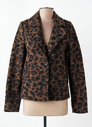 Manteau court poches sans capuche marron STREET ONE femme