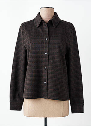 Veste casual coupe droite marron STREET ONE femme