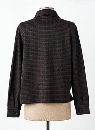 Veste casual coupe droite marron STREET ONE femme