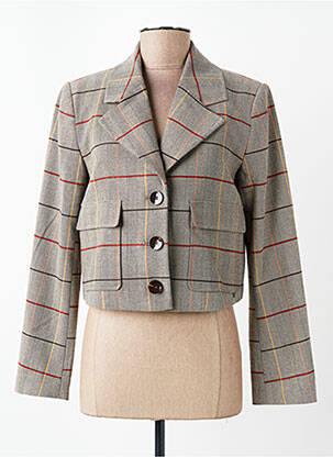 Blazer poches gris SURKANA femme