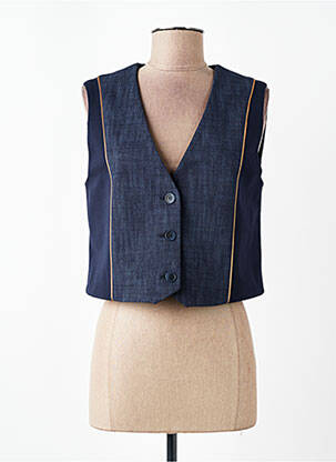 Gilet sans manche doublure bleu IMPERIAL femme