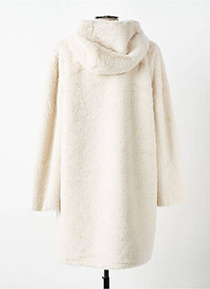 Manteau long a capuche a capuche beige STREET ONE femme