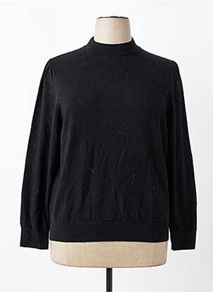 Pull stretch manches longues noir STREET ONE femme