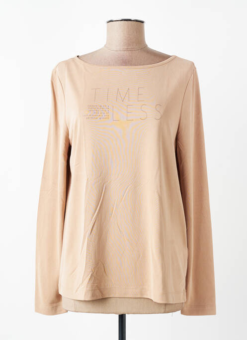 T-shirt imprimé fantaisie manches longues beige STREET ONE femme