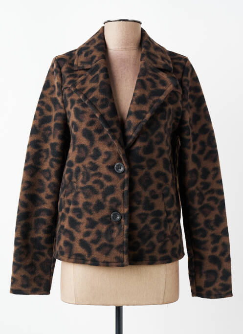 Manteau court poches sans capuche marron STREET ONE femme