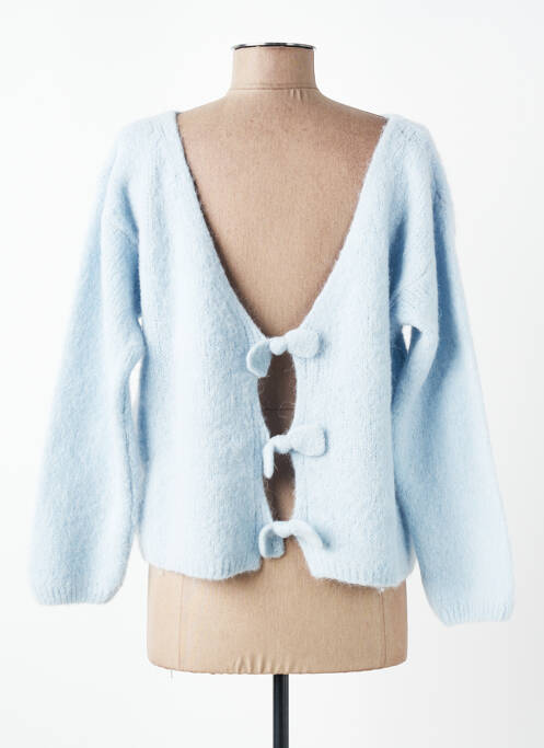 Pull col bateau manches longues bleu PLEASE femme
