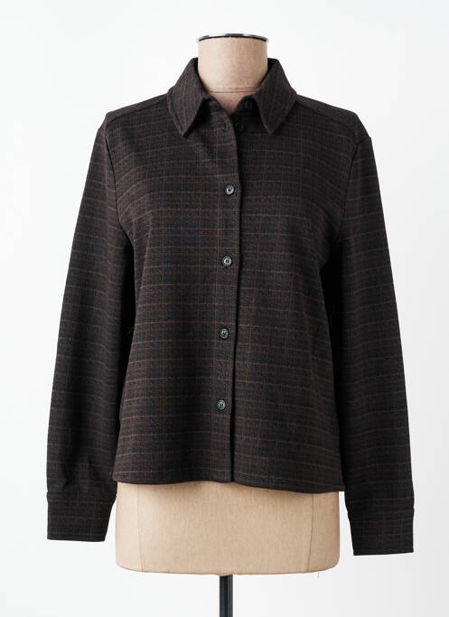Veste casual coupe droite marron STREET ONE femme