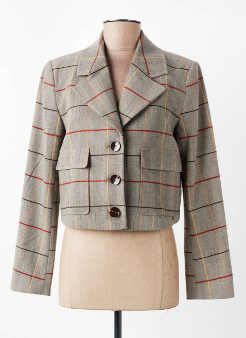 Blazer poches gris SURKANA femme