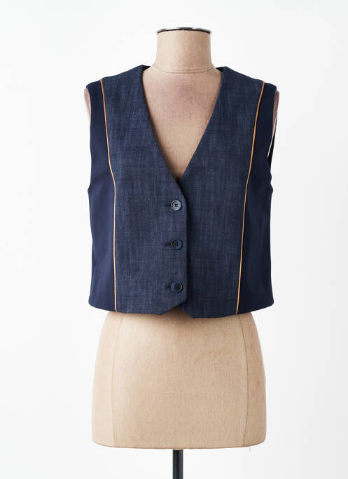 Gilet sans manche doublure bleu IMPERIAL femme