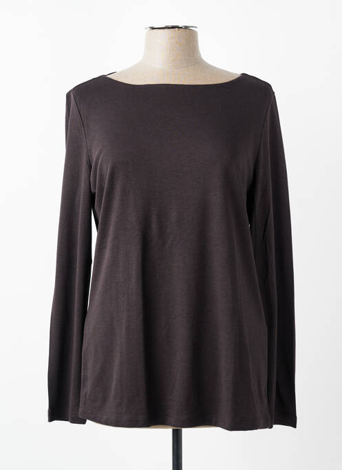 T-shirt stretch manches longues noir STREET ONE femme