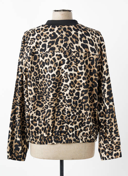 Blouson col v beige STREET ONE femme