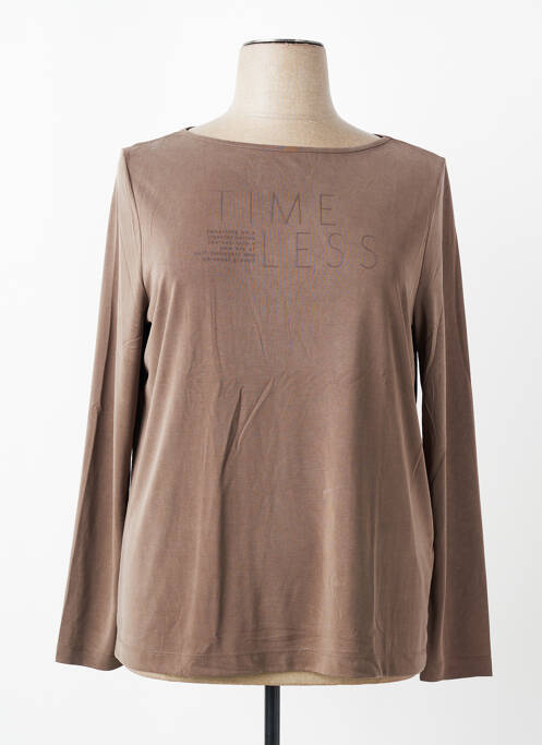 T-shirt imprimé fantaisie manches longues marron STREET ONE femme