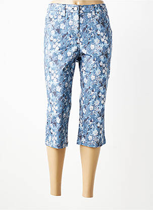 Corsaire stretch taille normale bleu SHEEGO femme