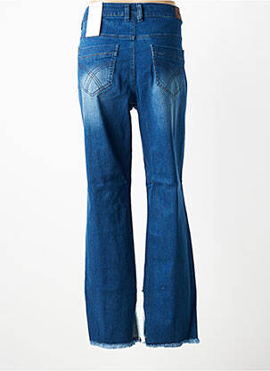 Jeans coupe droite stretch taille normale bleu SHEEGO femme