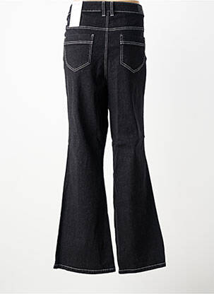 Jeans bootcut taille normale taille normale noir SHEEGO femme