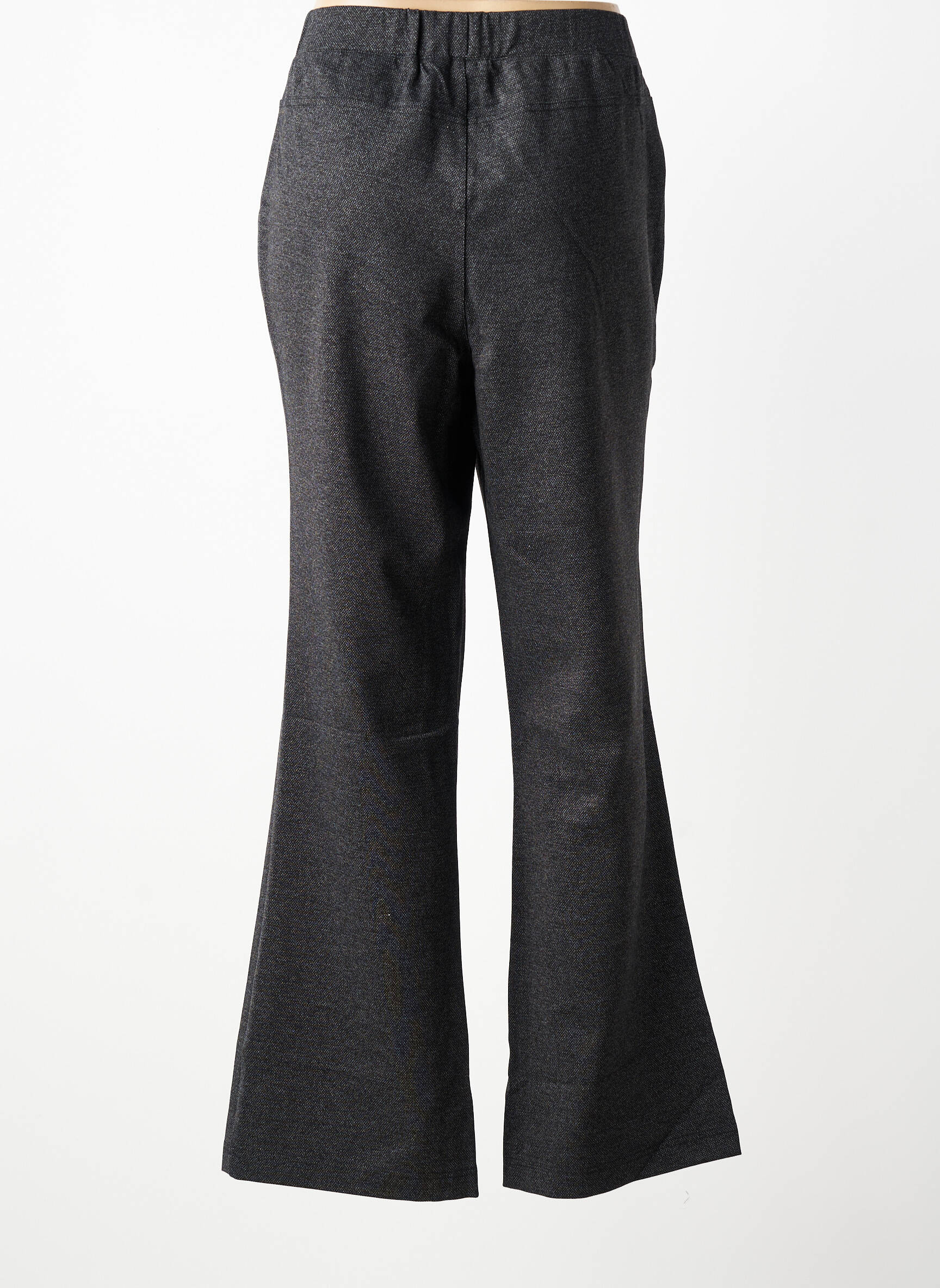 Pantalon droit stretch taille normale gris SHEEGO femme