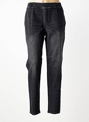 Jegging délavé taille normale noir SHEEGO femme