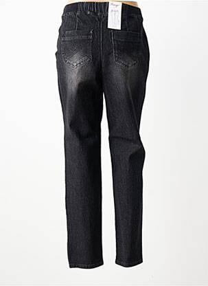 Jegging délavé taille normale noir SHEEGO femme