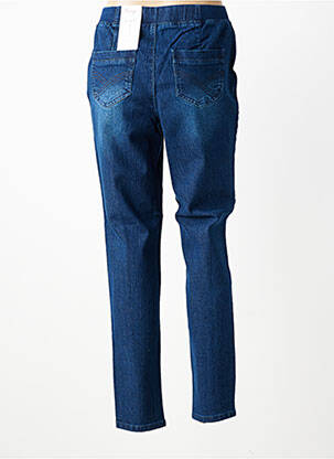 Jegging tissage brut taille normale bleu SHEEGO femme