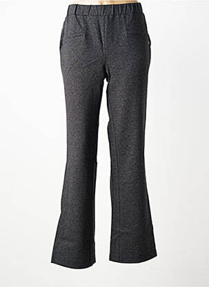 Pantalon droit stretch taille normale gris SHEEGO femme