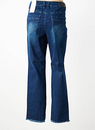 Jeans coupe droite stretch taille normale bleu SHEEGO femme