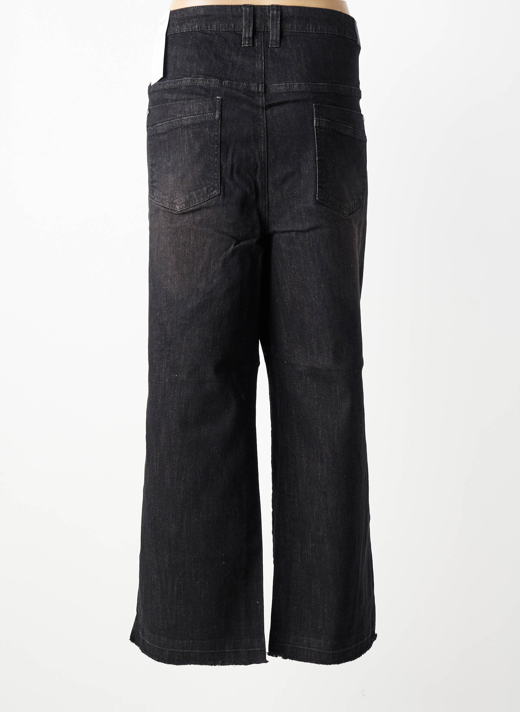 Jeans coupe droite taille normale taille normale noir SHEEGO femme