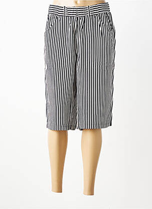 Bermuda taille élastique taille normale noir SHEEGO femme