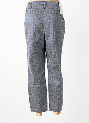 Pantalon droit stretch taille normale bleu SHEEGO femme