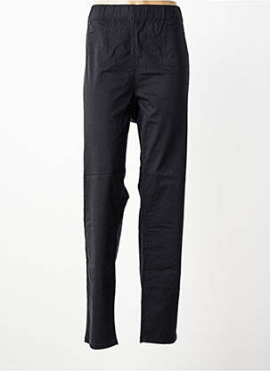 Jegging tissage popeline taille normale noir SHEEGO femme