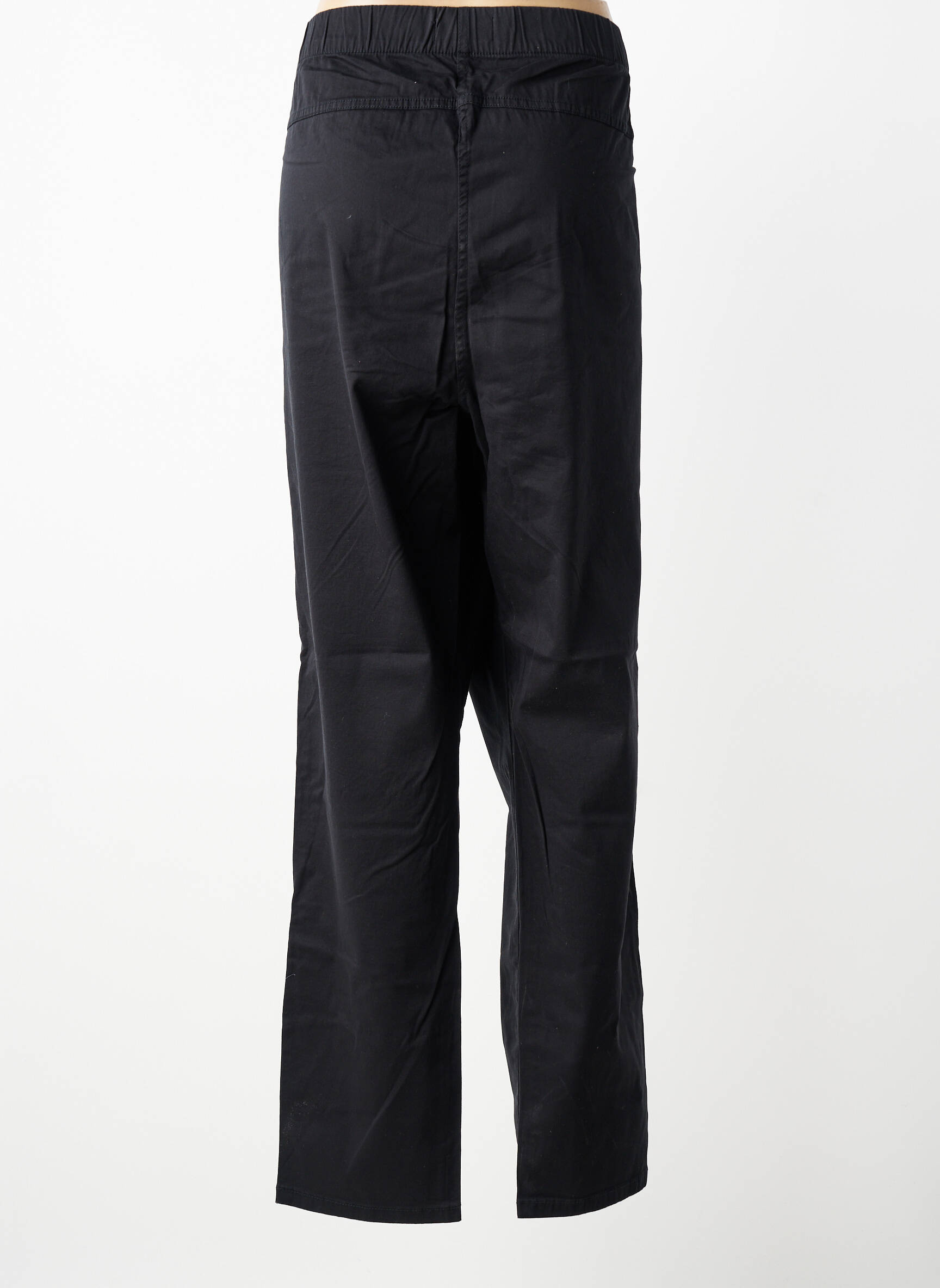 Jegging tissage popeline taille normale noir SHEEGO femme