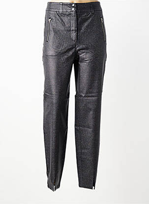 Pantalon slim stretch taille normale noir SHEEGO femme