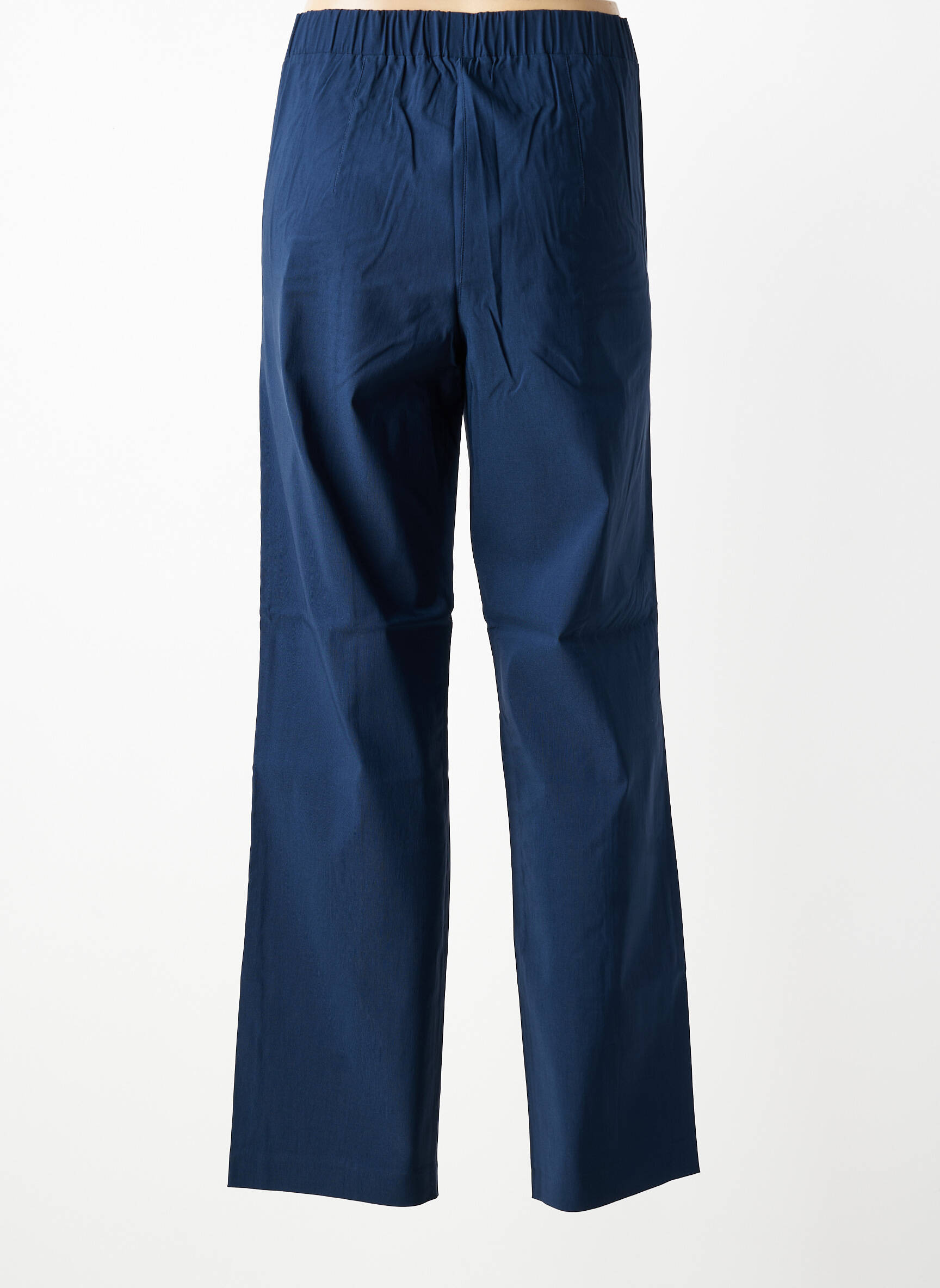 Pantalon droit stretch taille normale bleu SHEEGO femme