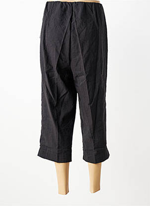 Pantacourt coupe droite taille normale noir KJBRAND femme