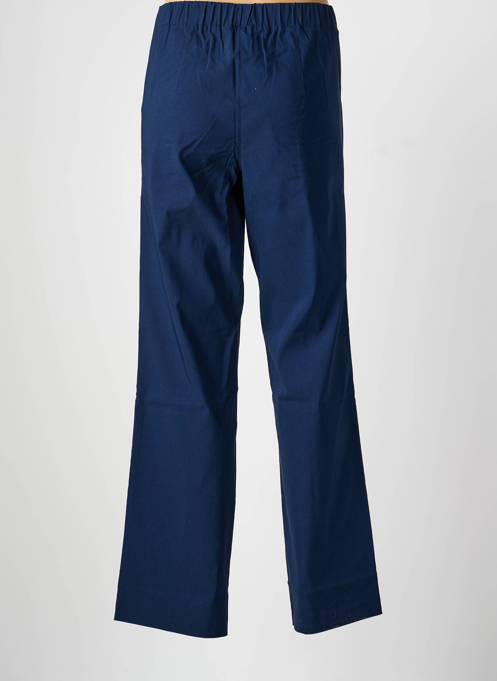 Pantalon droit stretch taille normale bleu SHEEGO femme