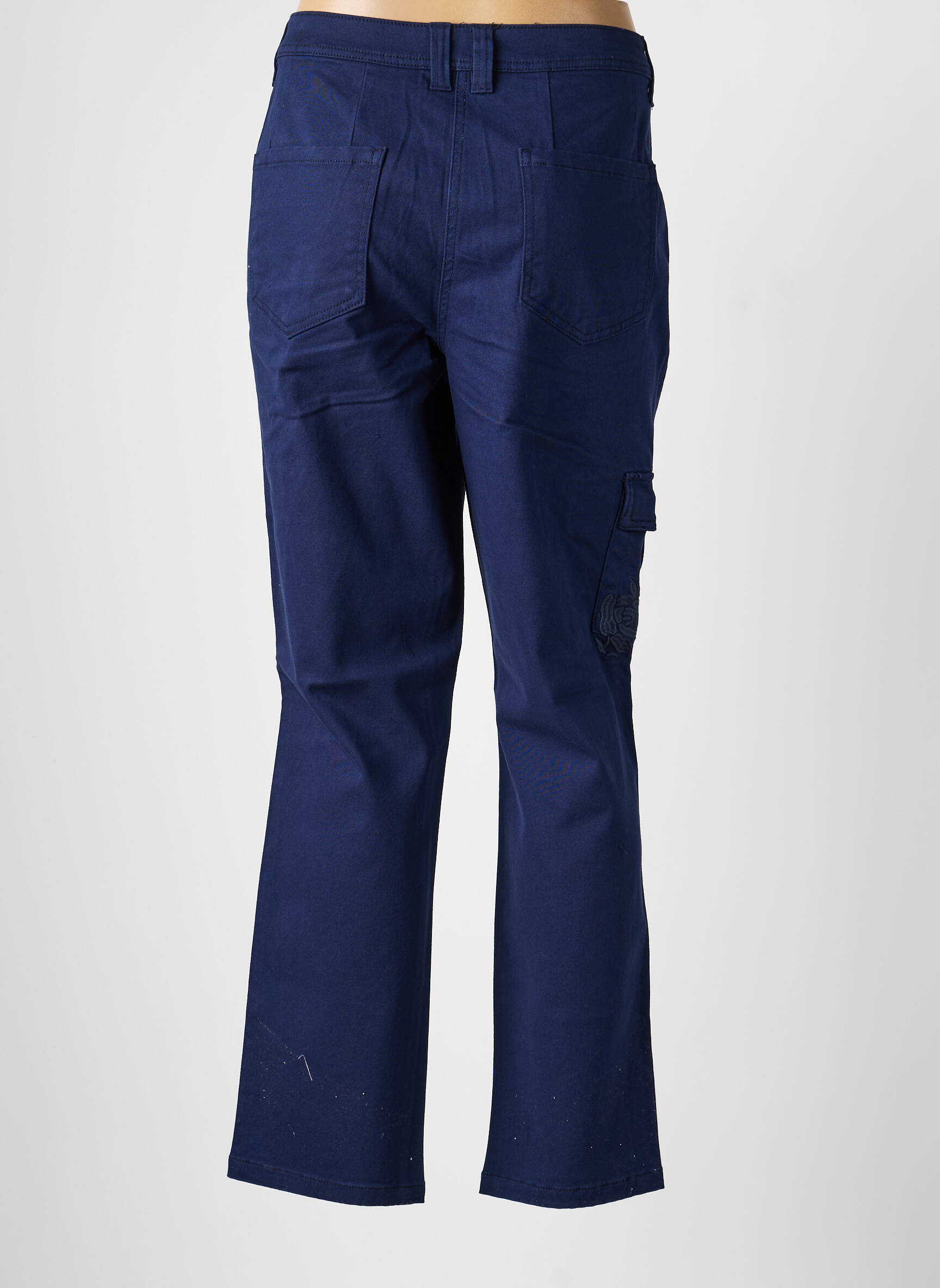 Pantalon slim stretch taille normale bleu SHEEGO femme
