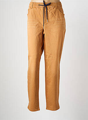 Jeans coupe slim stretch taille normale orange SHEEGO femme